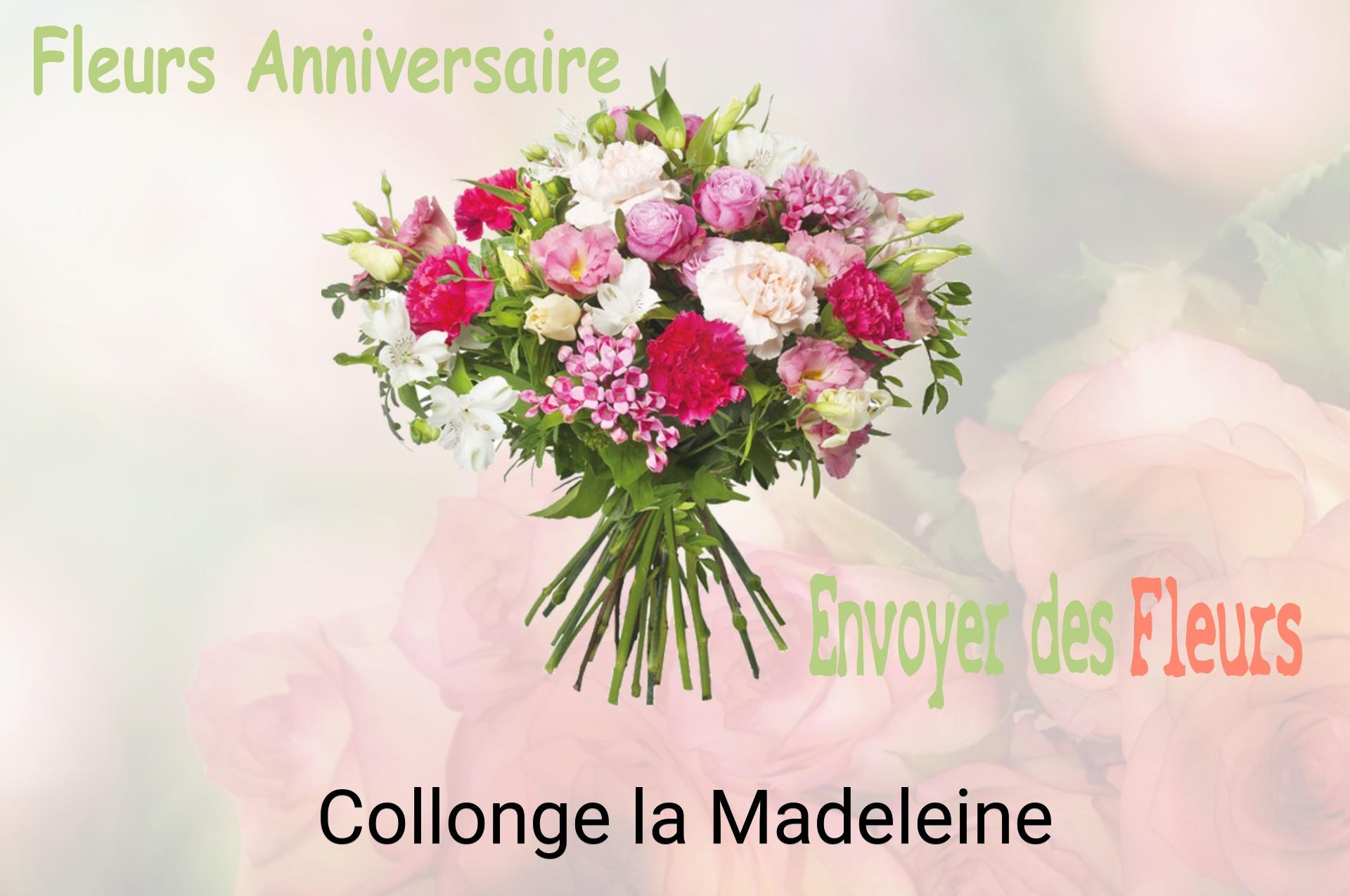 Bouquet de fleurs d’anniversaire livré à Collonge-la-Madeleine